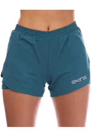 Skins Dames Series-3 X-Fit Shorts in Teal