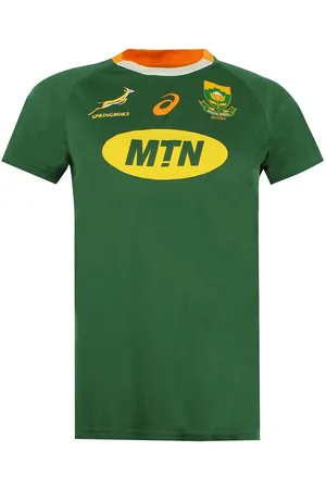 Asics Springboks Zuid-Afrika Rugby Womens T-shirt