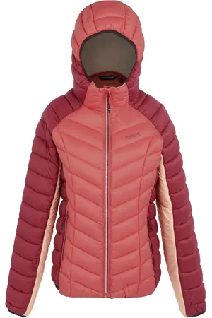 Regatta Dames/Dames Dalent Gewatteerd Hooded Jacket (Rumba /Mineraal )