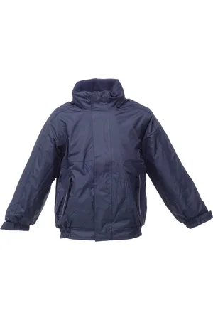 Regatta Kids Unisex Thermoguard Fleece Lined Dover Jacket (Winddicht & Waterdicht) (Marine/ )
