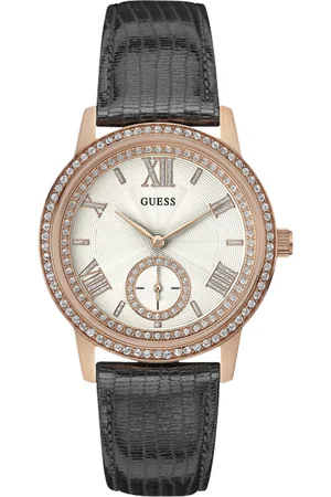 Guess Dameshorloge Kwarts Roze Goud