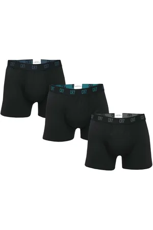 CR7 - Cristiano Ronaldo Herenslips van microvezel, set van 3, grijs
