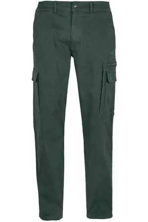 Sols Heren Docker Stretch Cargo Broek (Bosgroen)