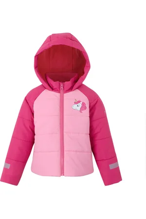 Regatta Kinder/Kinderjas Luna De Eenhoorn Gewatteerd (Zoet Roze)