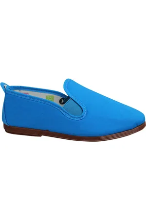 Flossy Pamplona Kinder Blauwe Plimsolls