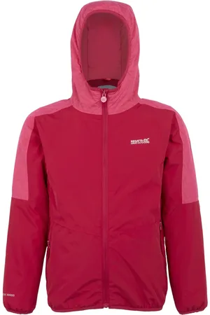 Regatta Reflecterende kinder/Kids Volcanics VIII Terrain Print Jas (Diep /heet )