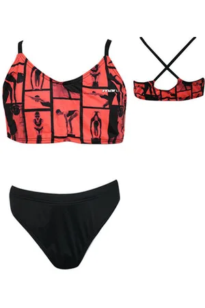 Maru Fluo Perzik Dames Bikiniset