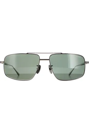 Chopard Zonnebril SCHF21M 568P Totaal glanzend Gunmetal Gray Green Polarisated