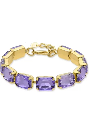 Luxenter Ankek armband afgewerkt in 18k geel goud