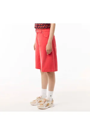 Lacoste Dames Lange Natural Dye Bermuda in