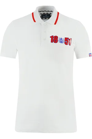 Aquascutum London 1851 White Polo Shirt
