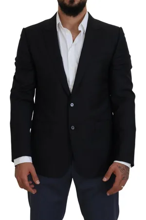 Dolce & Gabbana Prachtige donkere Single Breasted Jacket Blazer