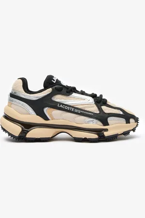 Lacoste L003 Damestrainers in Tan