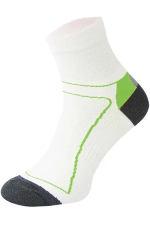 COMODO Hi Vis Low Cut Fietssokken Heren & Dames - Groen