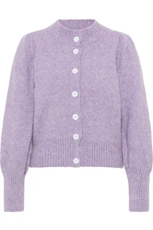 myMo Vest Blonda Dames paars melange