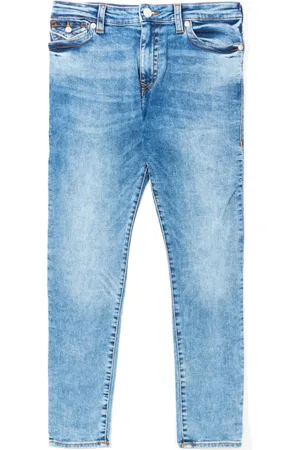True Religion Jennie Mid Rise Flap Pocket damesjeans, denim