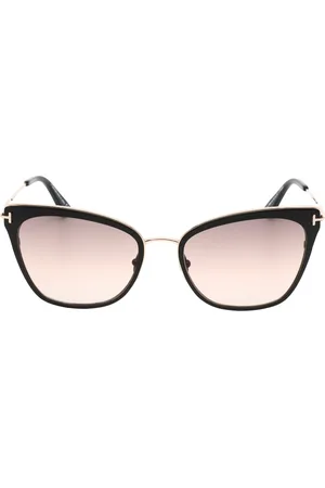 Tom Ford FT0843 Faryn 01B gouden zonnebril