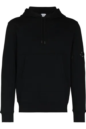 C.P. Company CP Company katoenen hoodie met logopatch in