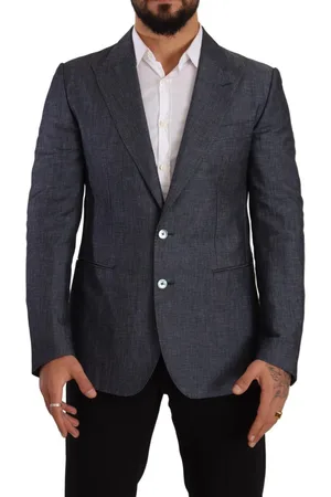 Dolce & Gabbana Linnen katoenen jasje - getailleerde Italiaanse blazer