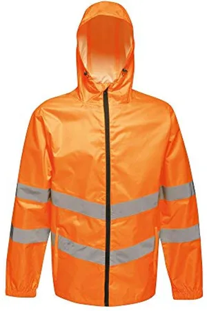 Regatta Unisex Hi Vis Pro Packaway Reflecterende Work Jacket
