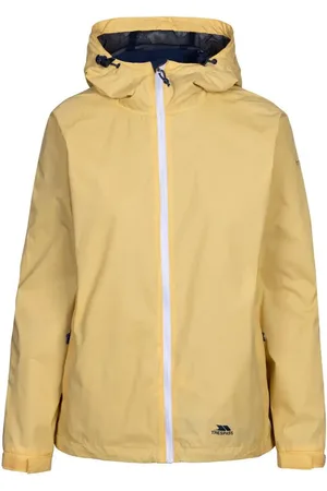 Trespass Dames Tayah II Waterdichte Shell Jas (Licht maïs)