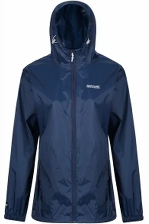 Regatta Dames Pk It Jkt III Waterdichte Jas met Capuchon (Navy)