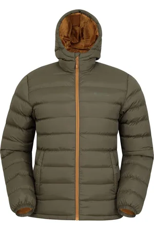 Mountain Warehouse Heren Seasons II gewatteerde jas (Groen)