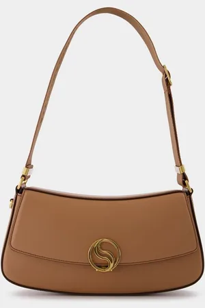 Stella McCartney Kleine Kettingtas in Beige