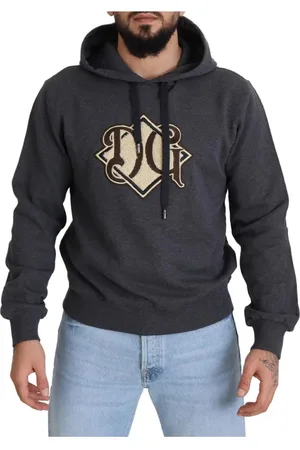 Dolce & Gabbana Logo Katoenen Sweatshirt Met Capuchon