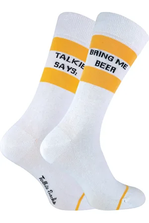 Sock Snob Nieuwigheid voor heren Bring Me Beer & Vodka katoenen sokken - Breng Me Bier