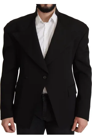 Dolce & Gabbana Stijlvol wollen jack met een rij knopen