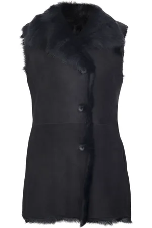 Infinity Toscana schapenvacht gilet-manama voor dames