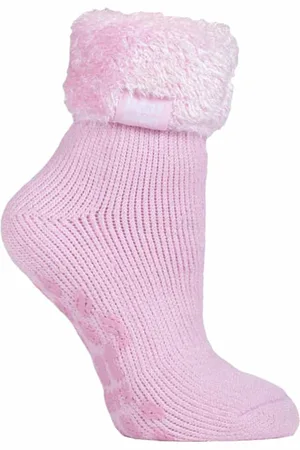Heat Holders Dames Non Slip Thermische Enkel Slipper Bed Sokken - HHL08