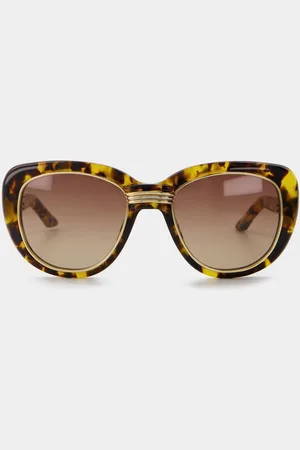 Casablanca Cat Eye Acetaat Zonnebril