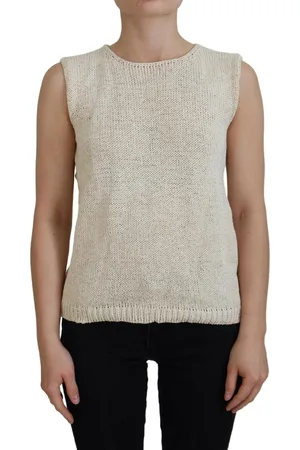 PINK MEMORIES Mouwloze Tanktop Van Katoenmix