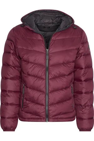 Cappuccino Italia Jas winter Hooded Winter Jacket Burgundy