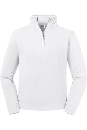 Russell Athletic Russell Heren Authentieke Zip Neck Sweatshirt