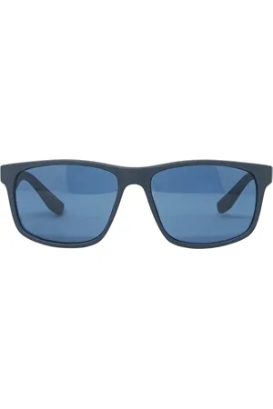 Calvin Klein CK19539S 410 marineblauwe zonnebril