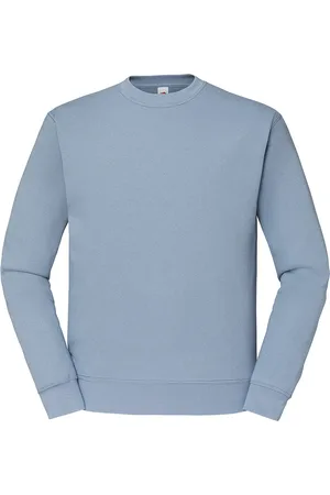 Fruit Of The Loom Heren Klassieke Drop Schouder Sweatshirt (Mineraalblauw)