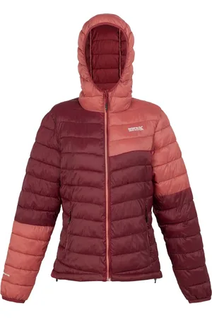 Regatta Dames/Dames Hillpack II Hooded Jacket (Rumba /Mineraal )