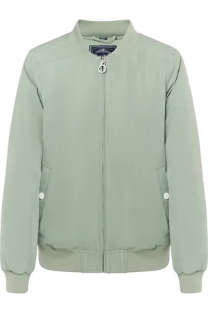 Dreimaster Gewatteerd blousonjack Dames munt