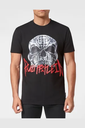 Philipp Plein T-Shirt Ronde Hals Skull