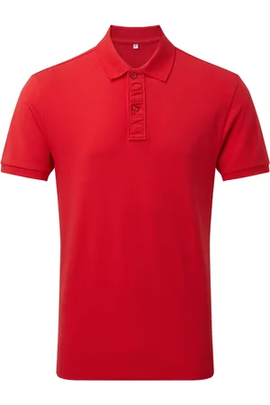Asquith Heren Infinity Stretch Polo Shirt (Kersenrood)