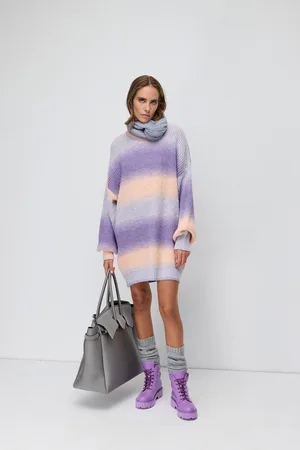 No Matter What Apparel Gebreide Mini Jurk