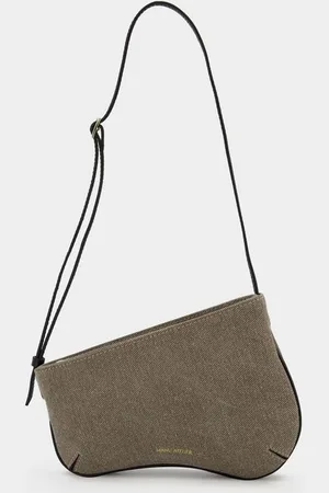 MANU Hobo Mini Curve tas - - Denim - /Zwart