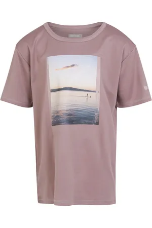 Regatta Kinderen/Kinderen Alvardo VIII Landschap T-Shirt (Heide)