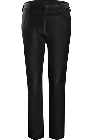 Belstaff Zwarte Marley leren broek