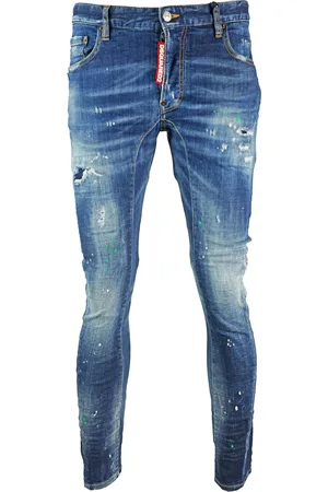 Dsquared2 Tidy Biker spijkerbroek met verfspatten