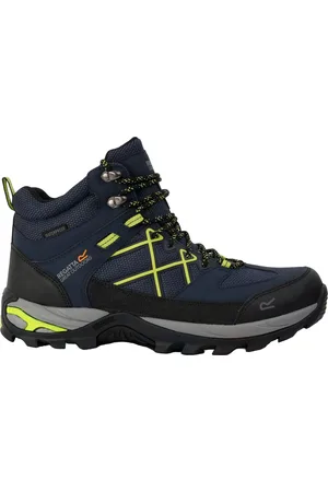 Regatta Heren Samaris III wandelschoenen (Navy/Lime Punch)