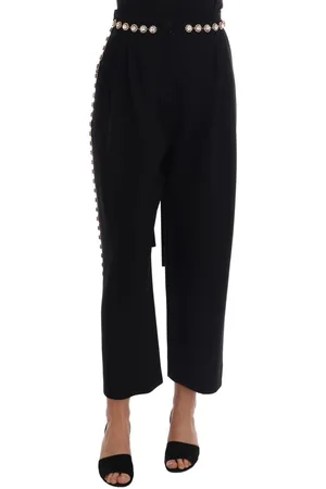 Dolce & Gabbana Enkellengte Kristallen Broek